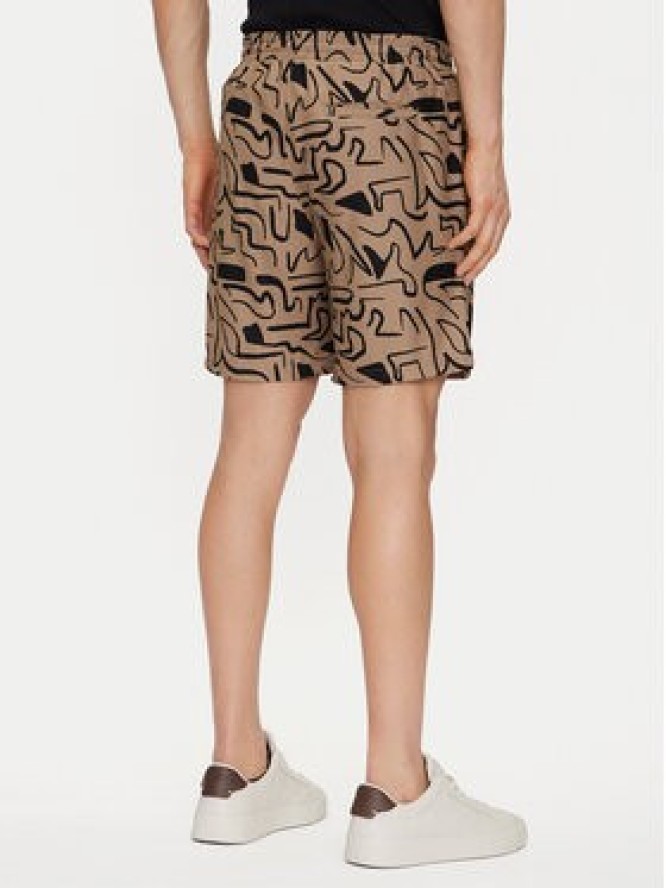 Only & Sons Szorty materiałowe Tel 22033513 Beżowy Regular Fit