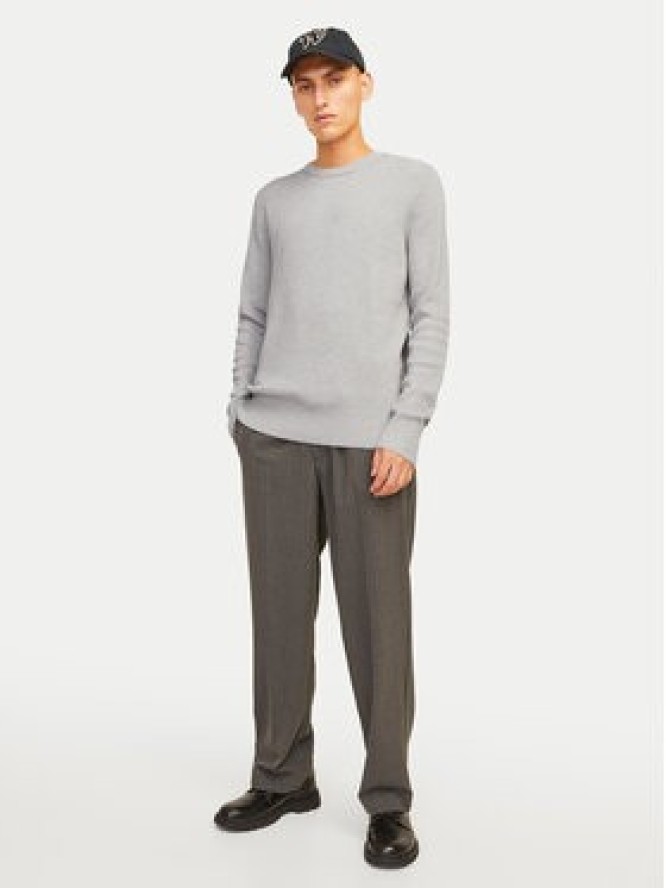 Jack & Jones Sweter Perfect 12257771 Szary Regular Fit