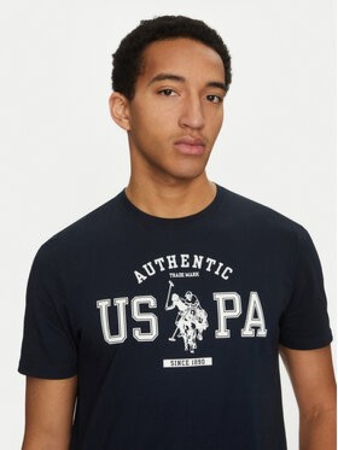 U.S. Polo Assn. T-Shirt MUP4083 Granatowy Regular Fit
