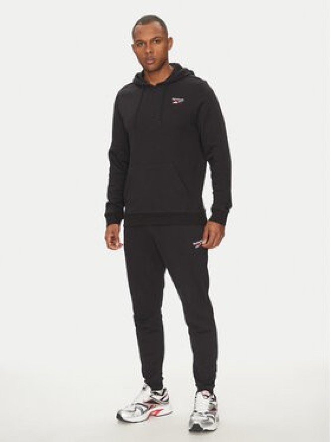 Reebok Bluza Identhlty Small Logo 100221784 Czarny Regular Fit