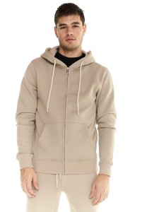 Leone Męska bluza z kapturem i zamkiem błyskawicznym Urban