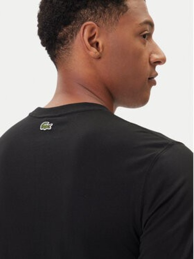 Lacoste T-Shirt TH5634 Czarny Regular Fit