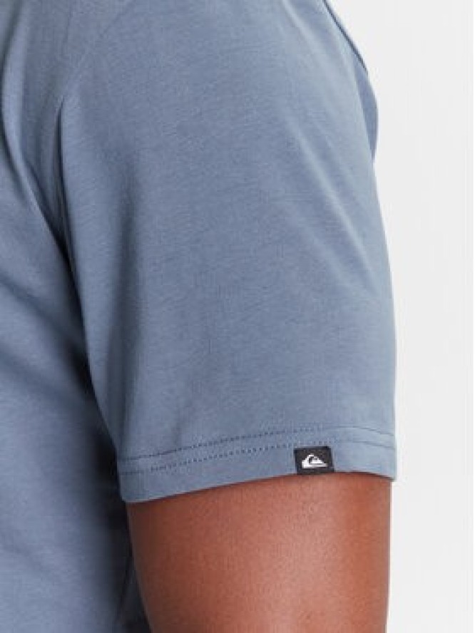 Quiksilver T-Shirt EQYZT08181 Niebieski Regular Fit