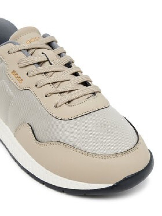 BOSS Sneakersy Titanium 50536481 Beżowy