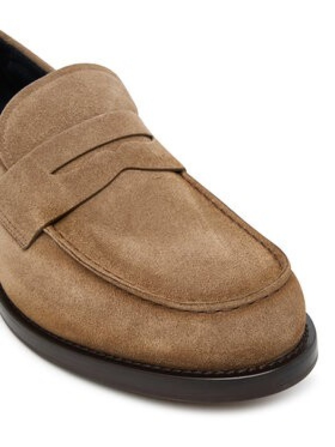 BOSS Mokasyny Dressletic 50546911 Beżowy