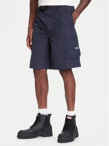 Robe di Kappa Szorty materiałowe Giovani 67124BW Granatowy Regular Fit