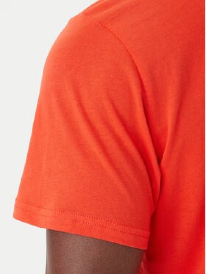 Tommy Jeans T-Shirt Essential DM0DM20740 Pomarańczowy Slim Fit