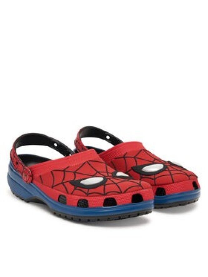 Crocs Klapki Spider-Man Classic Clog 213518 Czerwony