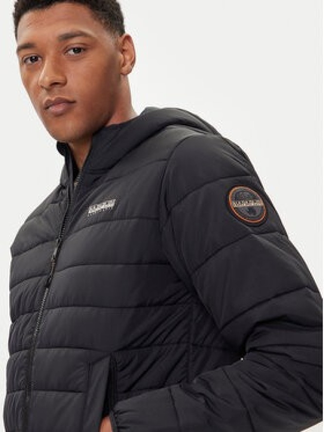 Napapijri Kurtka zimowa A-Gesar H NP0A88U3 Czarny Regular Fit