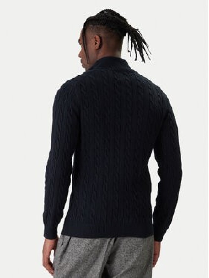 Gant Kardigan 8050604 Granatowy Slim Fit