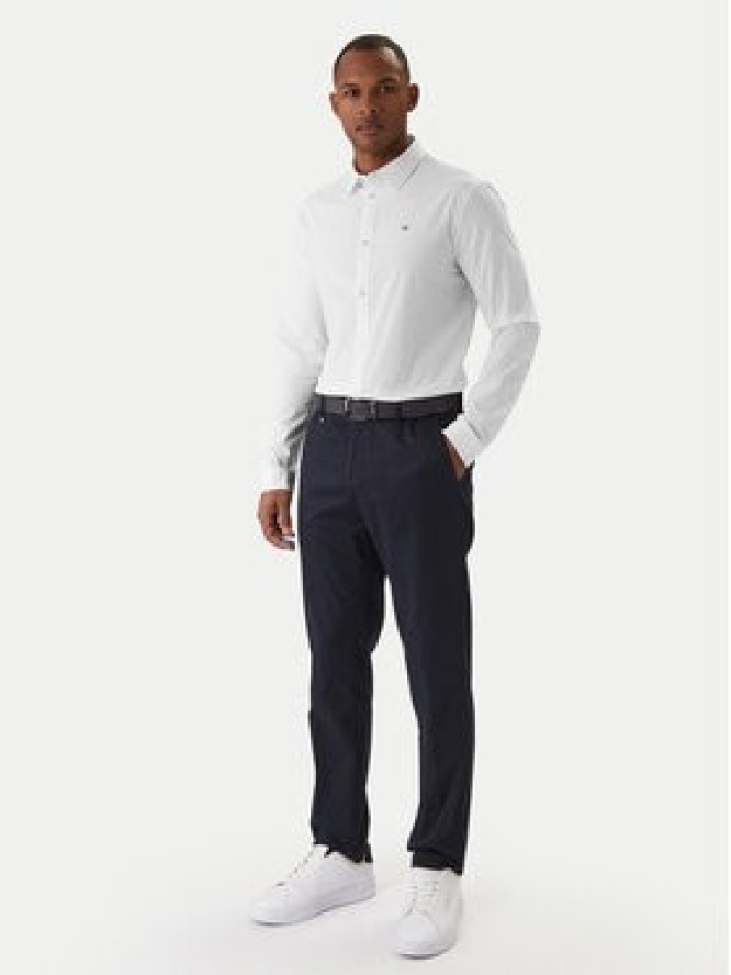 Tommy Jeans Koszula DM0DM04405 Biały Slim Fit