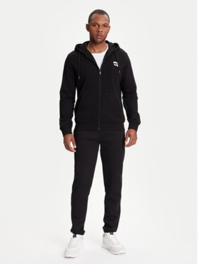 KARL LAGERFELD Bluza 705040 553910 Czarny Regular Fit