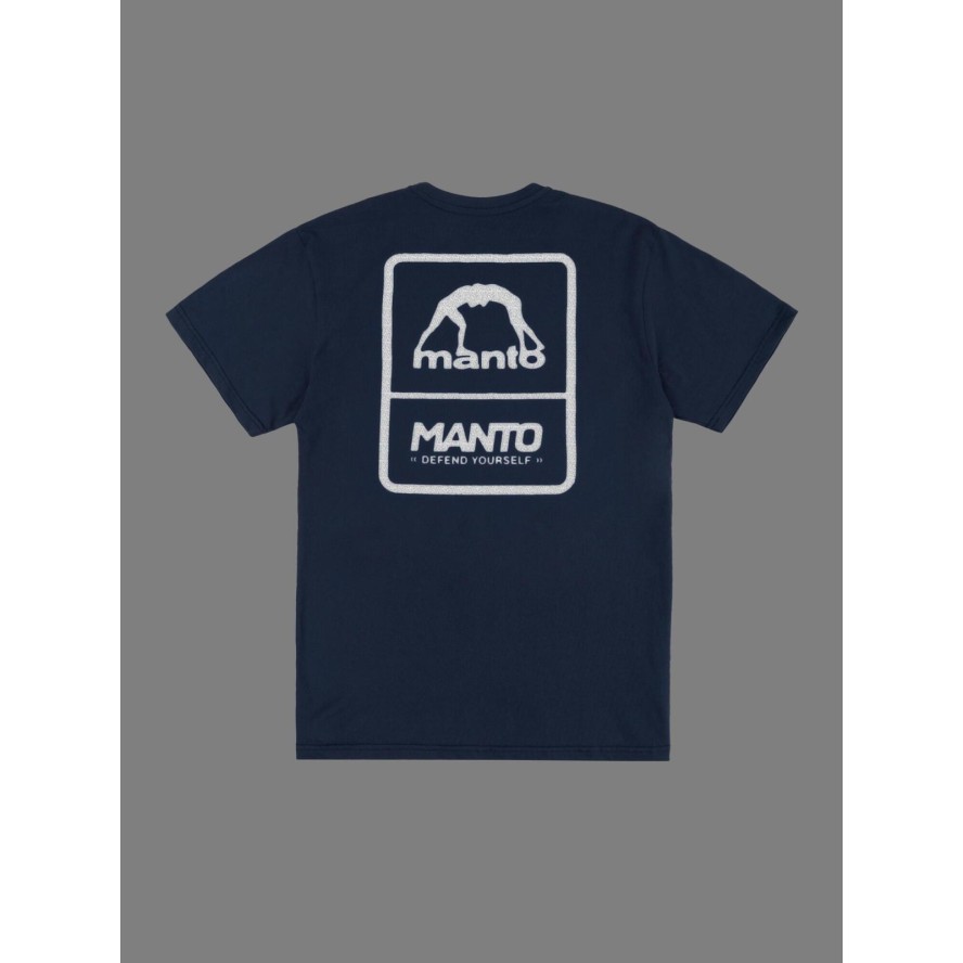 MANTO t-shirt PULSE granatowy
