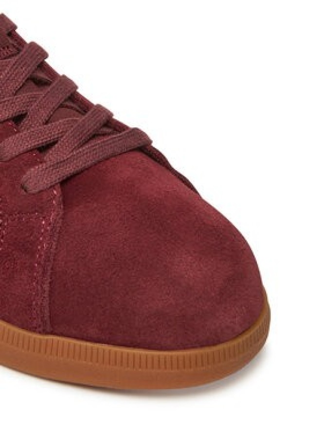 Calvin Klein Jeans Sneakersy Low Profile Cupsole Su YM0YM01321 Bordowy