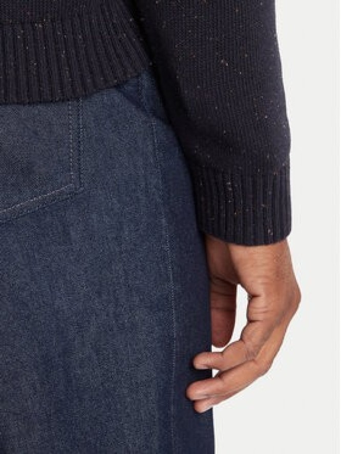 Tommy Jeans Sweter DM0DM22097 Granatowy Regular Fit