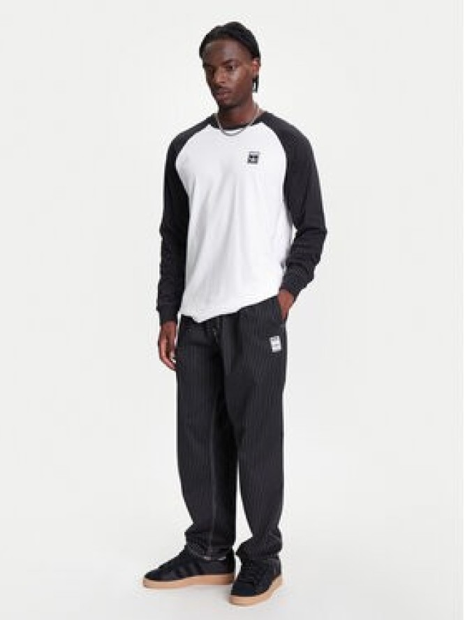 adidas Spodnie dresowe Wabash JP4489 Czarny Loose Fit