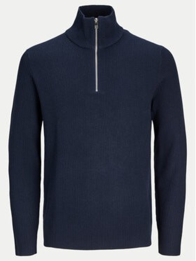 Jack & Jones Sweter Perfect 12257773 Granatowy Regular Fit