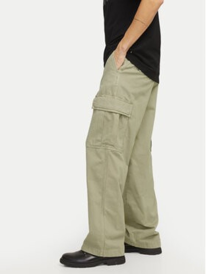 Jack & Jones Spodnie materiałowe Bill 12269379 Beżowy Wide Leg