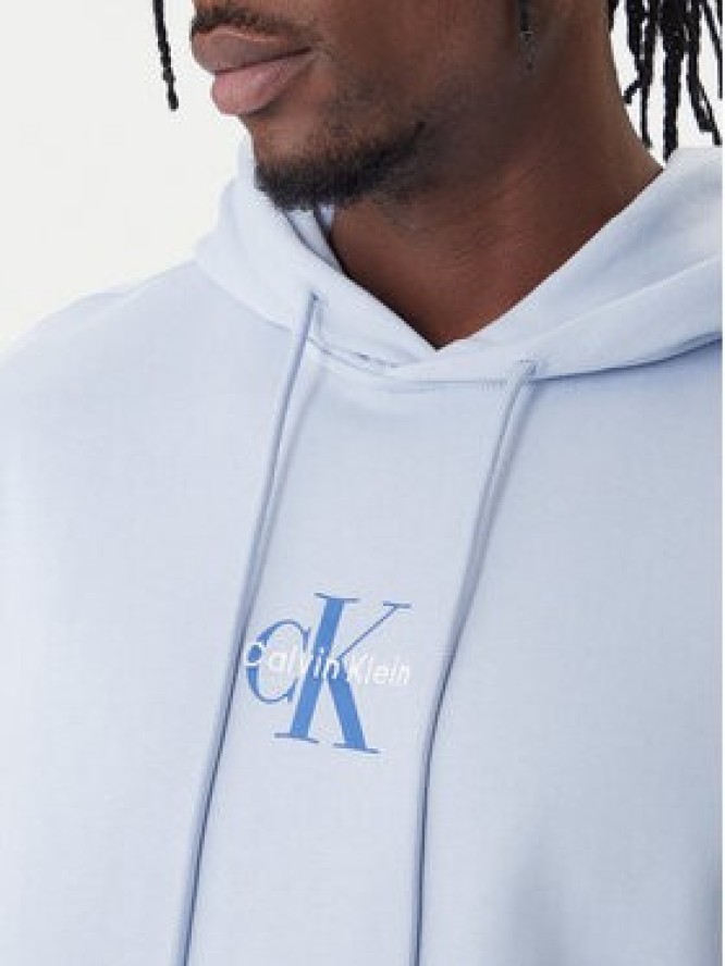 Calvin Klein Jeans Bluza LV04RD243G Fioletowy Regular Fit