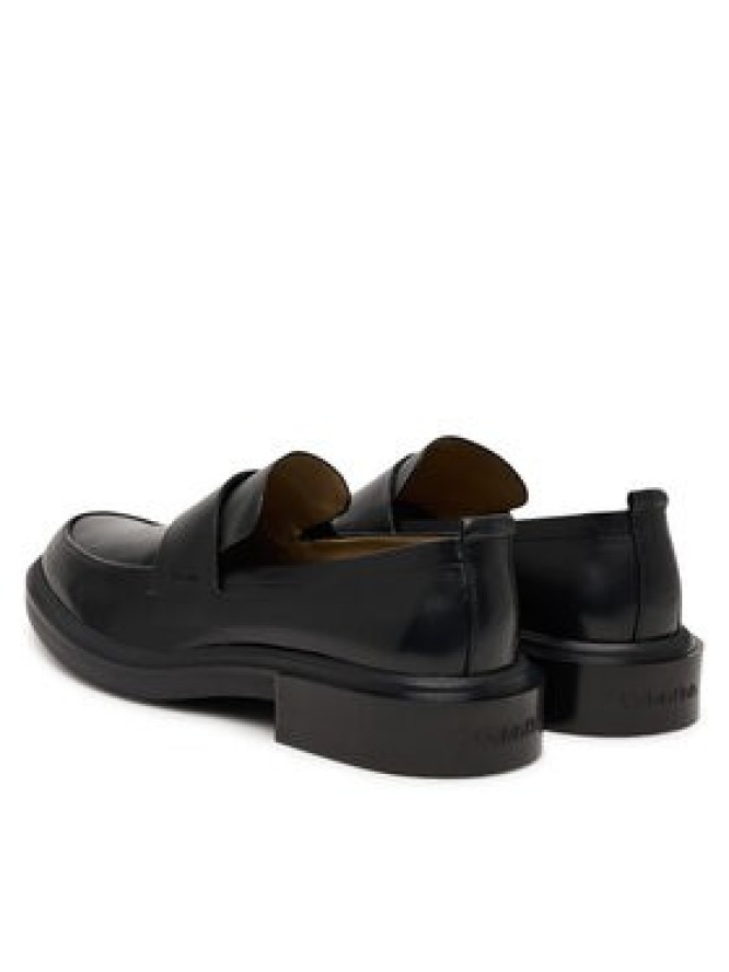Calvin Klein Loafersy Cupped Band Loafer Lth HM0HM02065 Czarny