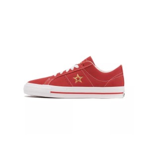 Buty Converse One Star Pro Zamsz Czerwony