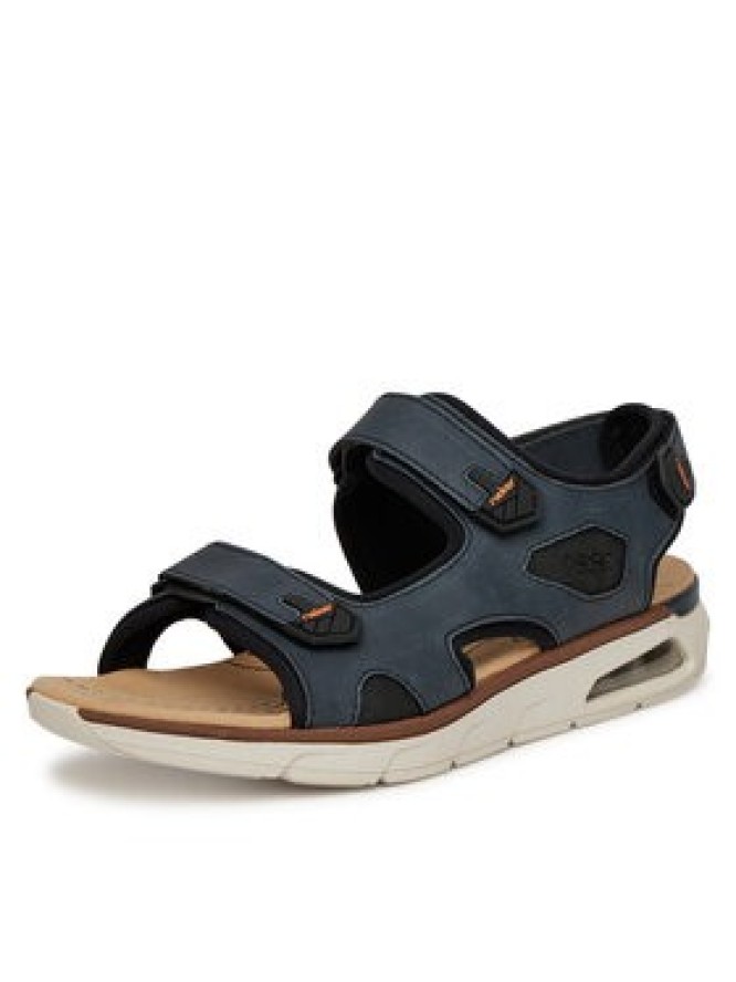 Rieker Sandały 29151-14 Granatowy