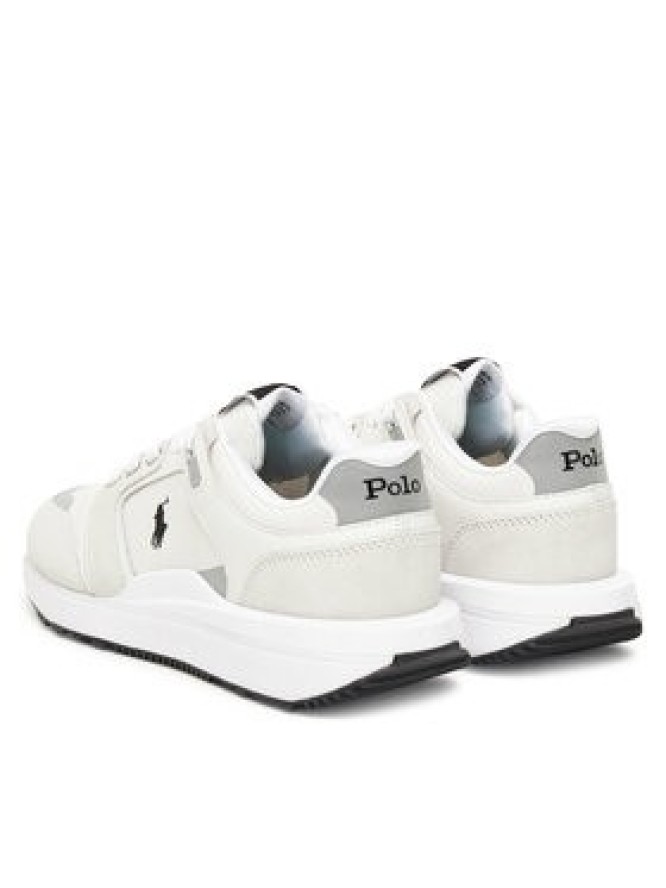 Polo Ralph Lauren Sneakersy Train 89 V2 Suede-Paneled Sneaker 809973974001 Biały