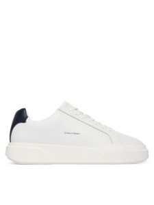Calvin Klein Sneakersy Chunky Cupsole Laceup Lth YM0YM01344 Biały