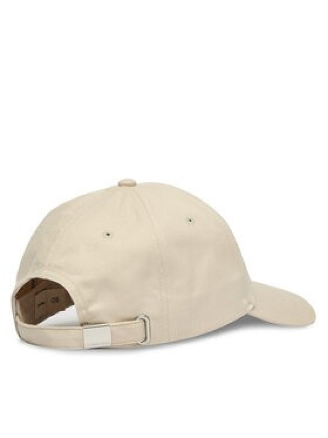 Calvin Klein Czapka z daszkiem Coton Twill Standard Logo Hw Cap LV04D5080G Beżowy