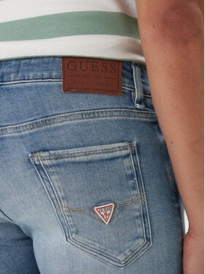 Guess Jeansy M2YAN1 D4Q43 Niebieski Skinny Fit