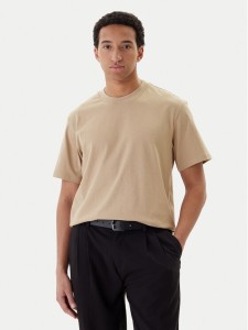 HUGO T-Shirt Dapolino 50488330 Beżowy Relaxed Fit