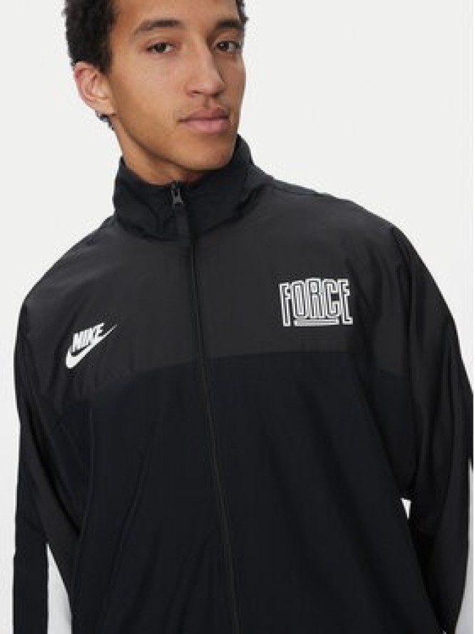 Nike Kurtka przejściowa FB6980 Czarny Loose Fit