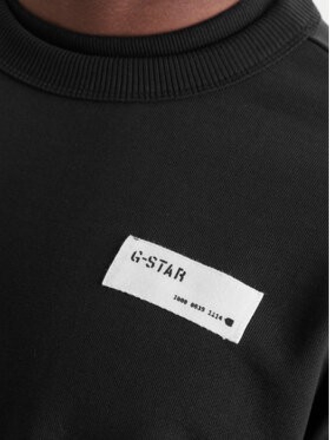 G-Star Raw Bluza HB Badge D28660-E209 Czarny Relaxed Fit