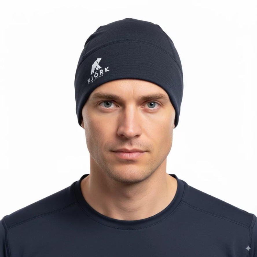 Czapka do biegania z merynosów