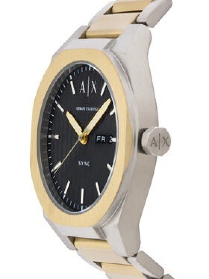 Armani Exchange Zegarek Sync AX4298 Srebrny