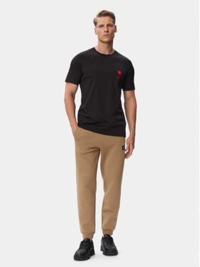 HUGO T-Shirt Diflow 50574447 Czarny Regular Fit