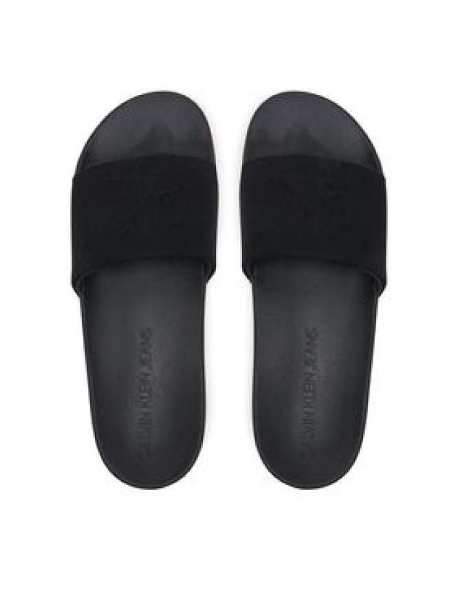 Calvin Klein Jeans Klapki Slide Hf Mono Cv YM0YM01282 Czarny