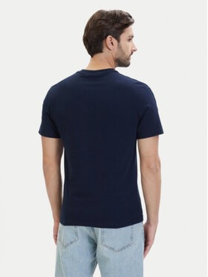 Lacoste T-Shirt TH0888 Granatowy Regular Fit