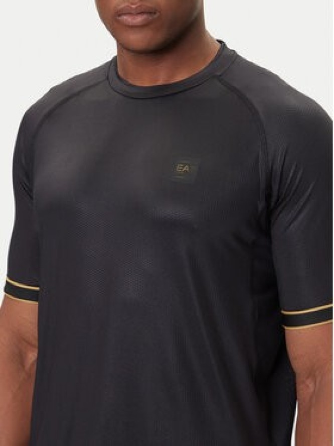 EA7 Emporio Armani T-Shirt 7M000619 AF16723 UC001 Czarny Regular Fit