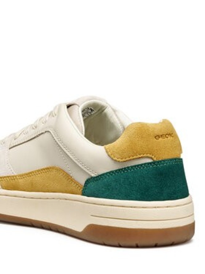 Geox Sneakersy U Sedral Court U56M5A 02285 C1S5V Biały