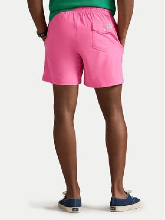 Polo Ralph Lauren Szorty kąpielowe 710957782506 Różowy Classic Fit
