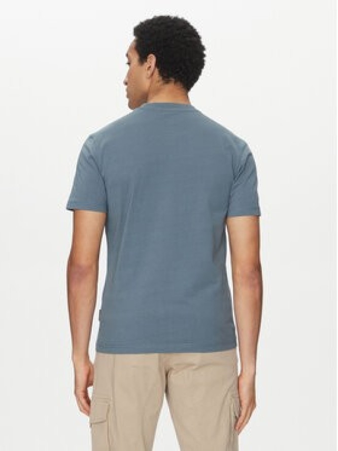 Napapijri T-Shirt Iaato NP0A4HFZ Niebieski Regular Fit
