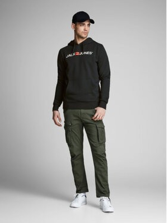 Jack & Jones Bluza Corp Old Logo 12137054 Czarny Regular Fit