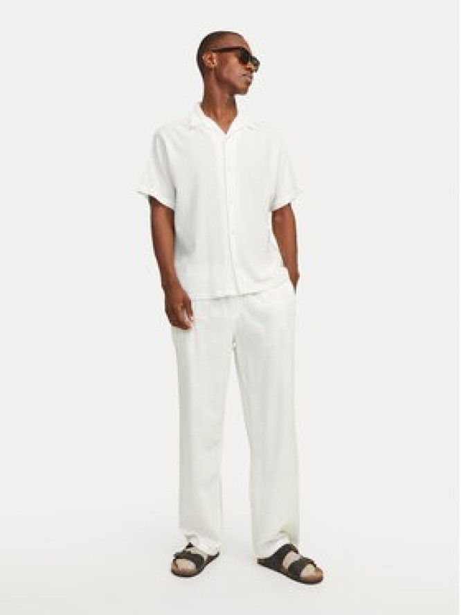 Jack & Jones Koszula Luke 12255781 Biały Relaxed Fit