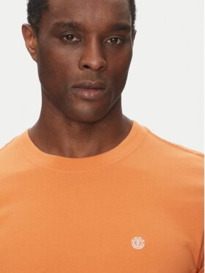 Element T-Shirt ELYKT00168 Pomarańczowy Regular Fit
