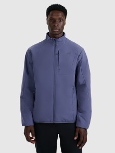 4F Kurtka puchowa trekkingowa z wypełnieniem syntetycznym męska - granatowa M