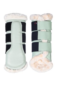 Zamknięte buty dla koni HKM Comfort Premium Fur