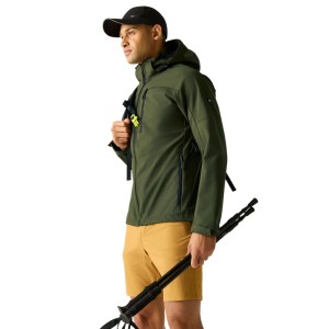 Męska Wodoodporna Kurtka Soft Shell Arana