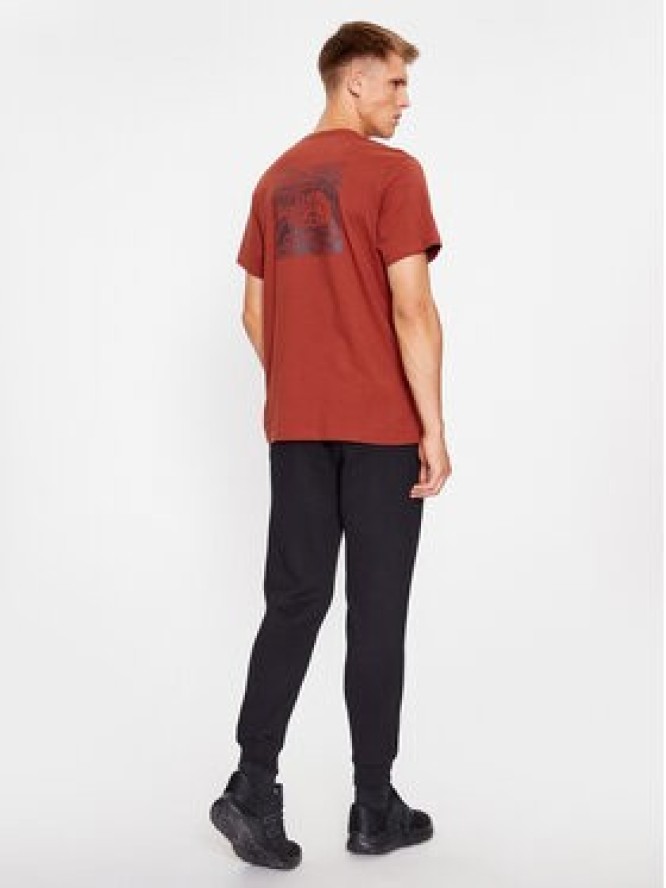 The North Face T-Shirt Redbox Celebration NF0A7X1K Brązowy Regular Fit