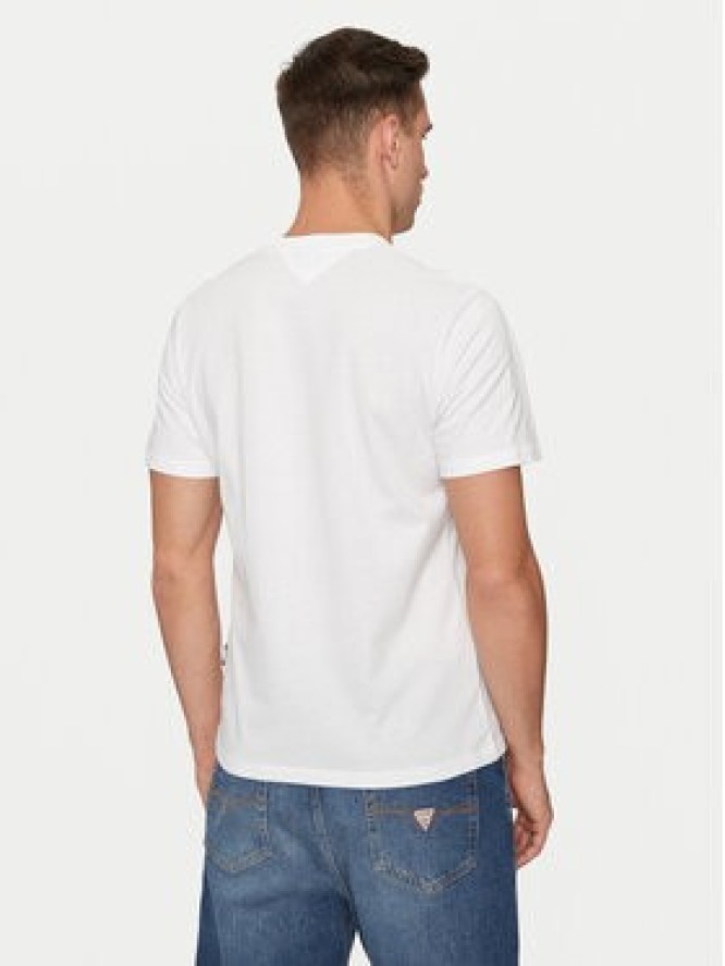 Schott NYC T-Shirt TSCLAWS1 Biały Regular Fit